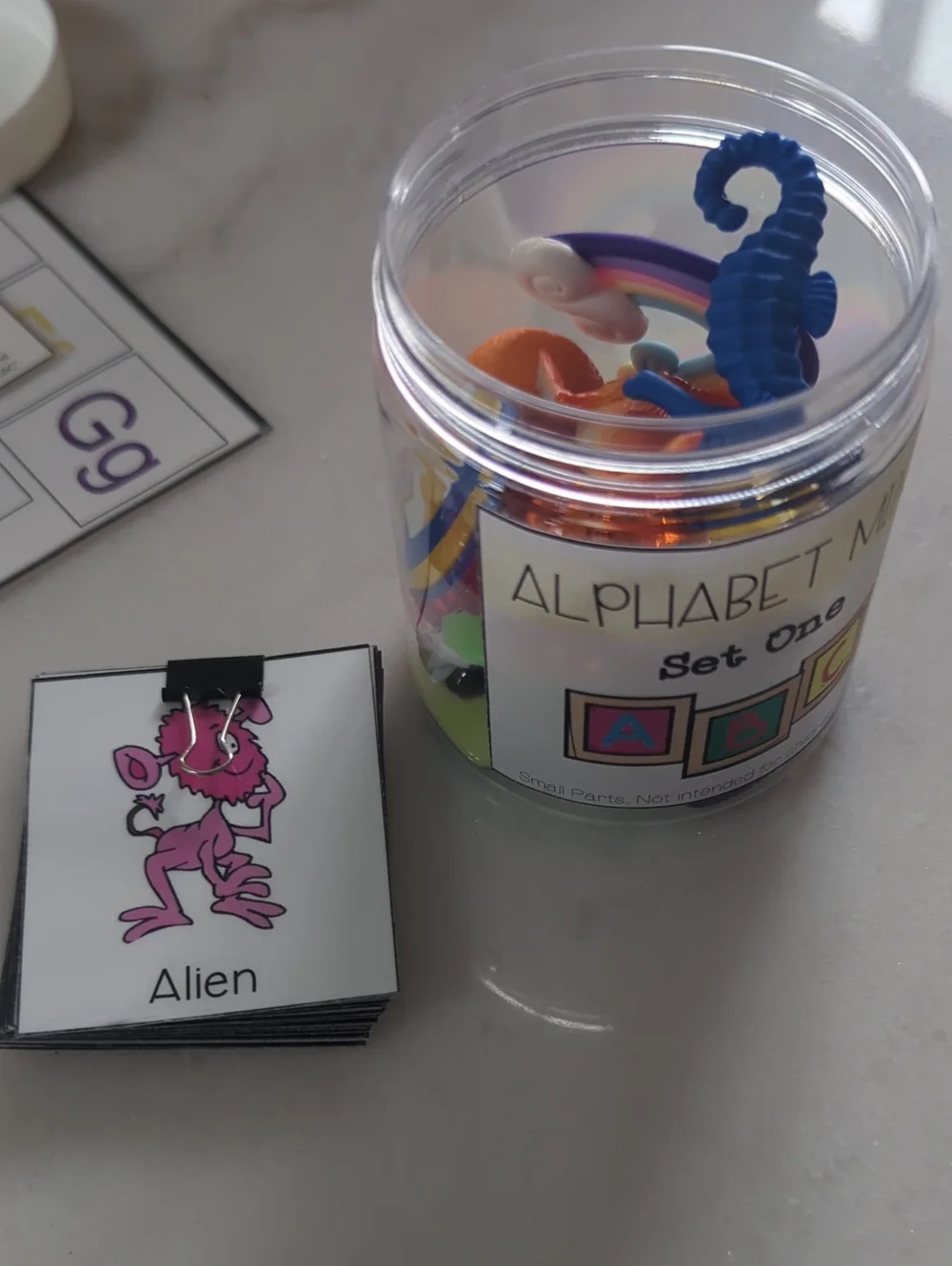 Alphabet Minis Set For Speech Language Learning